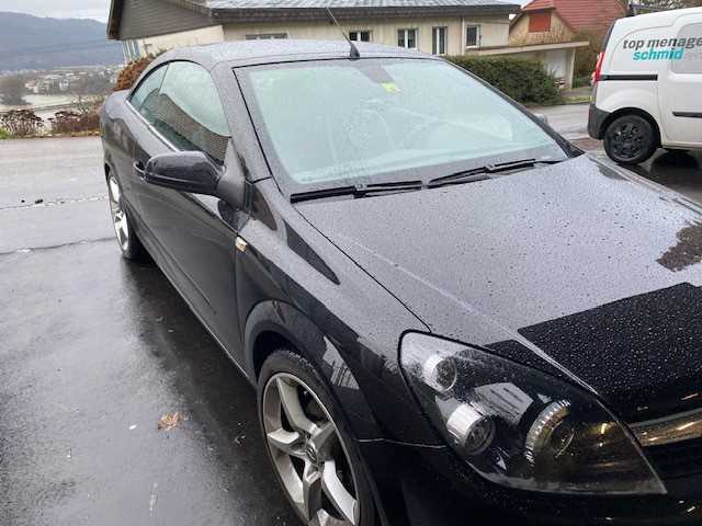 Gebrauchtwagen Opel Astra H Cabrio - Schwarz - Unfallfrei Opel