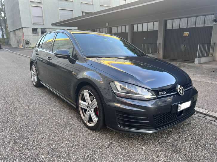 VW Golf 7 GTD, 184PS, ab MFK 2024, Schwarz VW