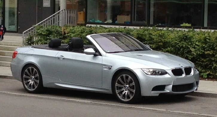 BMW M3 Cabrio Silverstone II Metallic Top Zustand BMW