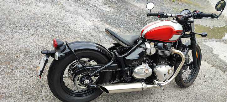 Triumph Bonville Bobber zu verkaufen Schweiz Triumph