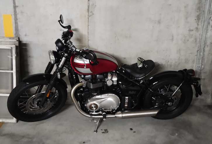 Triumph Bonville Bobber zu verkaufen Schweiz Triumph