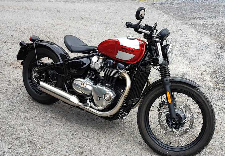 Triumph Bonville Bobber zu verkaufen Schweiz Triumph