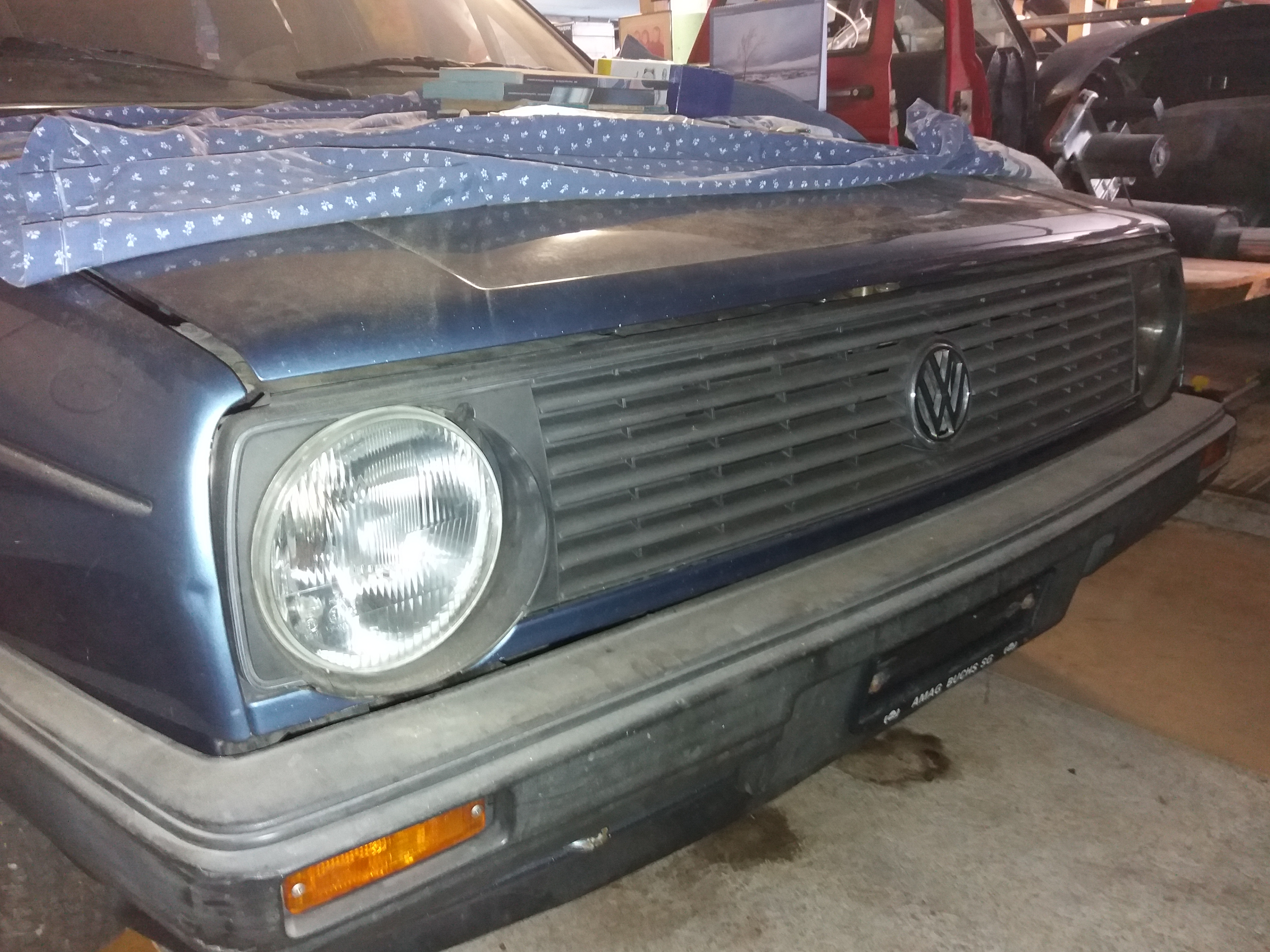 VW Golf 2 - Klassischer Oldtimer in Blau - 3500 CHF VW