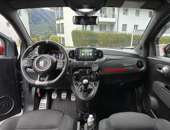 FIAT 595 Abarth in Top Zustand ?? Erstbesitz, 8-fach bereift   Fiat