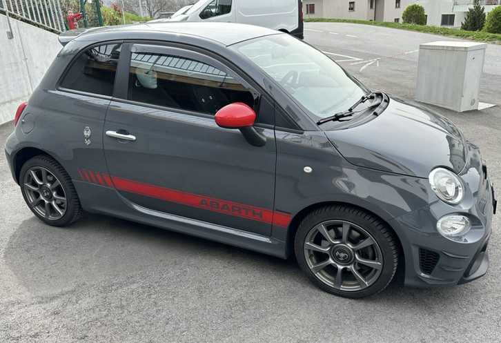 FIAT 595 Abarth in Top Zustand ?? Erstbesitz, 8-fach bereift   Fiat