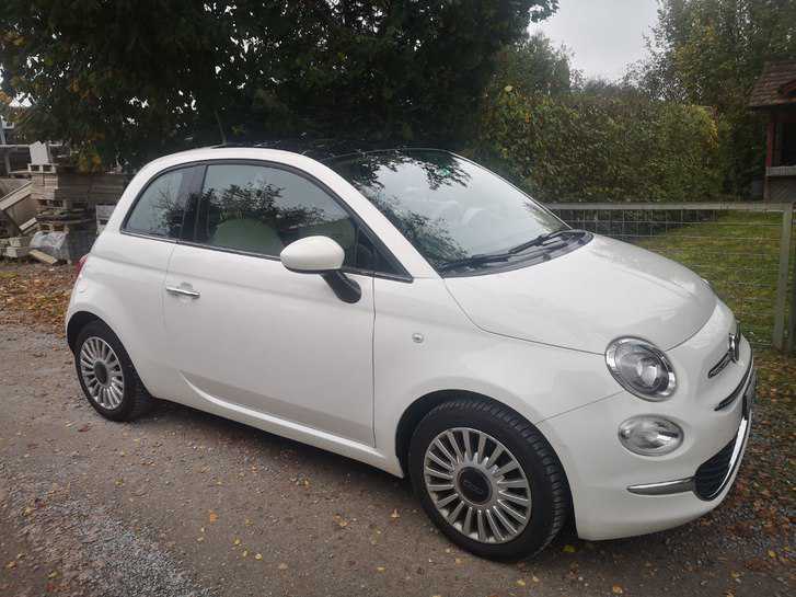 Fiat 500 TwinAir - 105 PS Cityflitzer in Weiss Fiat