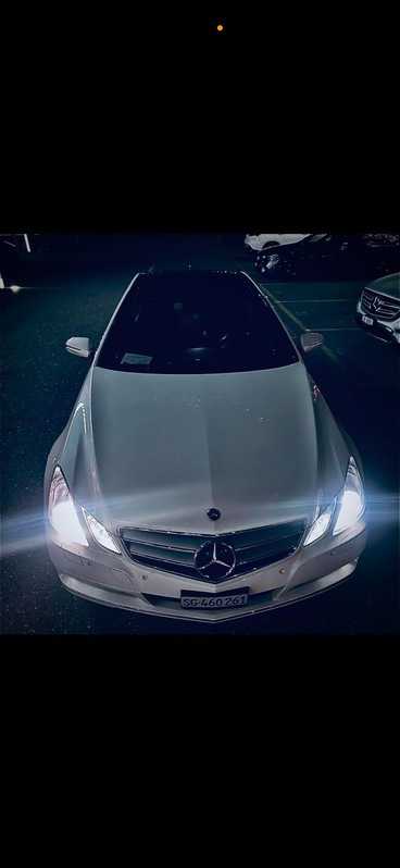 Eleganter Mercedes-Benz E 350 Coup in Diamantwei Mercedes